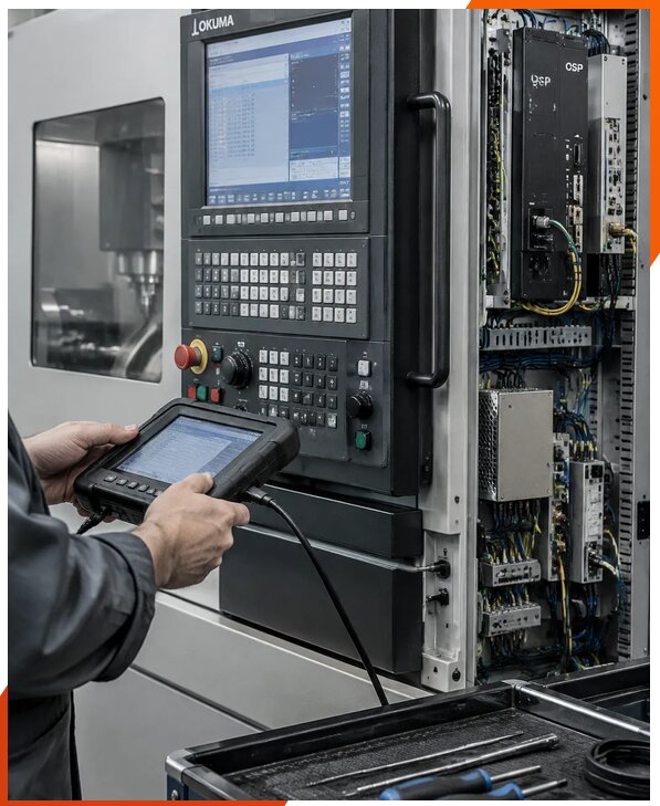 Ремонт систем Okuma OSP в Дивногорске от 8088 р. | ЮнионикРу